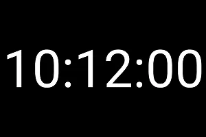 Minimal clock's project demo image
